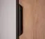 Armoire de la chambre des jeunes Sprimont 03, couleur : gris / chêne - Dimensions : 195 x 45 x 40 cm (H x L x P)