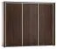 200 cm de large Armoire à portes coulissantes avec 3 portes | 6 casiers | 3 tringles à vêtements | Couleur: Chêne Sonoma Abbildung