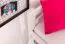 Lit superposé divisible Easy Premium Line K20/n | Bois de hêtre massif blanc | 90 x 200 cm | Design droit et moderne