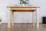 Table de salle à manger en bois de pin massif naturel Turakos 97 (rectangulaire) - 120 x 80 cm (L x P)
