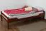 Lit d'enfant / lit de jeunesse "Easy Premium Line" K1/1n, en hêtre massif couleur cerisier - Dimensions : 90 x 200 cm