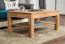 Table basse Wooden Nature 11 en hêtre massif laqué - 100 x 70 x 45 cm (L x P x H)