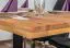 Table de salle à manger Wooden Nature 413 en bois de coeur de hêtre massif huilé, plateau lisse - 160 x 90 cm (L x P)