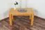 Table basse en pin massif finition couleur érable Junco 484 | 90 x 60 x 50 cm | Design moderne et robuste