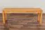 Banc Wooden Nature 134 en bois de coeur de hêtre massif - 120 x 33 cm (l x l)