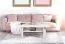 Table basse Sentis 20, Couleur : Pin blanc - 53 x 120 x 80 cm (H x L x P)