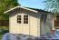 Abri de jardin OPL 3040 - 28 mm Maison en madriers, Surface : 11,86 m², Toit en bâtière