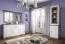 Meuble TV "Kilkis" en pin blanc antique 17 - 60 x 144 x 47 cm (H x L x P)
