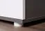 Bureau Oskar 09 pour chambre ado | Anthracite/Blanc | 80 x 120 x 50 cm | Design moderne et pratique
