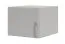 Poignée métallique pour rehausse pour armoire à une porte Edegem 05 / Couleur : Gris