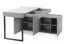 Bureau Fricourt 10, beige / chêne clair, 75 x 131 x 140 cm, avec 2 tiroirs et 6 compartiments, bureau d'angle, chants ABS, beaucoup d'espace de rangement