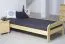 Lit pour enfant 90 x 200 cm | Bois massif: Pin | Laqué Naturel | incl. sommier à lattes Abbildung