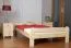 Cadre de lit pour enfants / Lit pour enfant 140 x 200 cm | Bois massif: Pin | Laqué Naturel | incl. sommier à lattes Abbildung