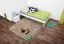 Cadre de lit pour enfants / Lit pour enfant 100 x 200 cm | Bois massif: Pin | Laqué Blanc Abbildung