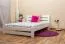 Lit pour enfant 140 x 200 cm | Bois massif: Pin | Laqué Blanc | incl. sommier à lattes Abbildung