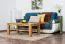 Table basse Chêne Bois massif Couleur: Naturel 45x105x65 cm Abbildung