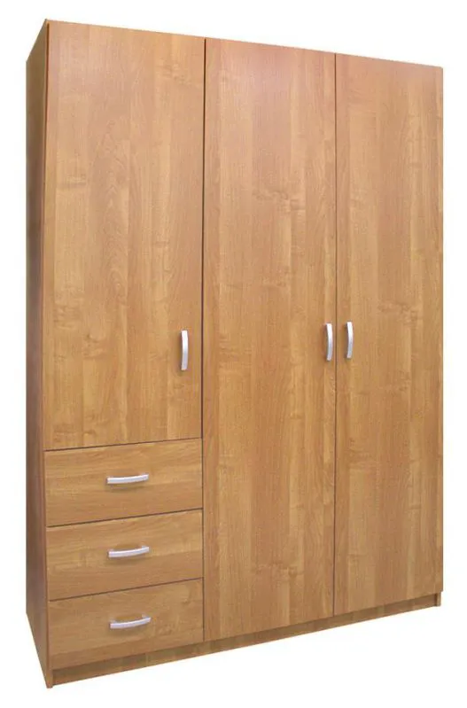 Chambre à coucher - Armoire, Couleur: Aulne - Dimensions: 200 x 140 x 58 cm (H x L x P) Abbildung