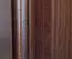 Armoire en bois de pin massif couleur noyer 009 - Dimensions 190 x 80 x 60 cm (H x L x P)
