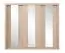 Armoire à portes coulissantes / armoire Zwalm 01, couleur : chêne - Dimensions : 215 x 250 x 60 cm (H x L x P)