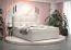 Lit double design moderne Pirin 51 beige | Couchage 160 x 200 cm | Avec espace de rangement
