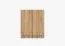 Armoire à portes battantes / Armoire murale / 71,5 x 60 x 29 cm / Marron / Blanc / Parnassus 08 / 2 portes / Poignées métalliques argentées / Face imitation bois