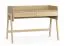 Bureau / Réglage en hauteur à 2 niveaux / Couleur : Chêne / Deux tiroirs / Réglable en hauteur / Dimensions : 121 x 60 x 86 cm / Fonction Soft-Close