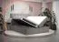 Grand lit boxspring avec grand espace de rangement Pirin 11, Couleur : Beige - Surface de couchage : 180 x 200 cm (l x L)