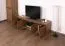 Meuble TV Selun 12, Couleur : Chêne brun foncé - Dimensions : 47 x 170 x 43 cm (H x L x P)