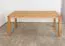 Table de salle à manger Wooden Nature 417 chêne massif huilé - 180 x 90 cm (L x P)