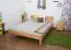 Lit futon en bois massif Wooden Nature 01 | Hêtre cœur huilé | 160 x 200 cm | Design moderne et chaleureux