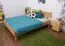 Lit futon en bois massif Wooden Nature 01 | Hêtre cœur huilé | 160 x 200 cm | Design moderne et chaleureux