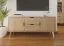 Meuble TV en chêne massif naturel Aurornis 59 - Dimensions : 64 x 142 x 40 cm (H x L x P)