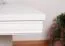 Table basse Sentis 21, Couleur : Pin blanc - 53 x 125 x 65 cm (h x l x p)