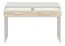 Chambre des jeunes - Bureau Forks 07, couleur : chêne / blanc - Dimensions : 79 x 120 x 51 cm (h x l x p), avec 2 tiroirs