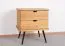 Table de chevet Rolleston 05 chêne massif huilé - Dimensions : 57 x 50 x 41 cm (H x L x P)