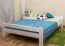 Lit pour enfant 90 x 200 cm | Bois massif: Pin | Laqué Naturel | incl. sommier à lattes Abbildung