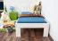 Lit pour enfant 80 x 200 cm | Bois massif: Pin | Laqué Blanc Abbildung