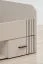 Lit simple / Cachemire / 2 tiroirs / 90 x 200 cm / Design fonctionnel et moderne / Sommier à lattes inclus / Espace de rangement