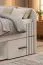 Lit simple / Cachemire / 2 tiroirs / 90 x 200 cm / Design fonctionnel et moderne / Sommier à lattes inclus / Espace de rangement