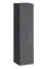 Meuble mural Balestrand 41 | Gris/Noir | 160 x 330 x 40 cm | Fonction Push-to-open