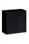 Meuble mural Balestrand 41 | Gris/Noir | 160 x 330 x 40 cm | Fonction Push-to-open