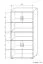 Armoire Curug 19, Couleur : Chêne / Hêtre clair - Dimensions : 188 x 90 x 34 cm (H x L x P)