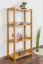Étagère en bois de pin massif couleur aulne Junco 56C - 125 x 60 x 30 cm (h x l x p)