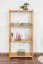 Étagère en bois de pin massif couleur aulne Junco 56C - 125 x 60 x 30 cm (h x l x p)