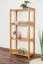 Étagère en bois de pin massif couleur aulne Junco 56C - 125 x 60 x 30 cm (h x l x p)