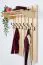 Vestiaire en bois de pin massif naturel Junco 346 - Dimensions : 100 x 80 x 33 cm (H x L x P)