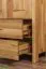 Armoire à portes battantes / Penderie Wooden Nature 129 Chêne massif - 180 x 90 x 40 cm (h x l x p)