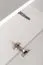 Meuble-paroi de style moderne Kongsvinger 75, couleur : gris brillant / chêne Wotan - dimensions : 150 x 330 x 40 cm (h x l x p), avec cinq portes