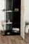 Armoire pour chambre ado Aalst 05 | Design chêne, crème et noir | 190 x 60 x 40 cm