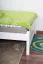 Cadre de lit pour enfants / Lit pour enfant 100 x 200 cm | Bois massif: Pin | Laqué Blanc Abbildung
